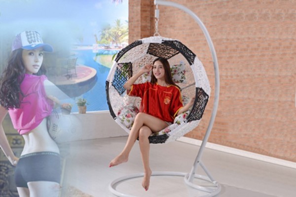 Xích đu trong nhà kiểu dáng thể thao